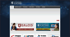 Desktop Screenshot of galois.edu.pe